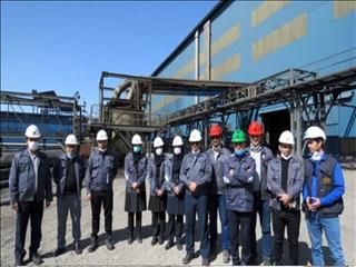 بازدید اعضاء کمیته حسابرسی شرکت فولاد خوزستان از کارخانجات شرکت سیمیدکو