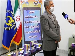 1600 دستگاه تبلت هدیۀ فولاد مبارکه به دانش‌آموزان کم‌بضاعت اصفهان