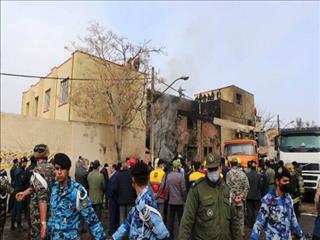 سقوط هواپیمای جنگی در تبریز با سه کشته