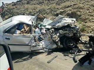 مرگ ۱۰۷ نفر در تصادفات جاده ای