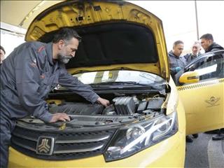 عیب یابی و تنظیم موتور رایگان تاکسی‌های تهران به مناسبت روز هوای پاک