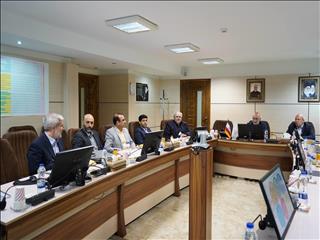 جلسه بررسی پتانسیل‌های تولید یک میلیون تن مس محتوی معدنی در شرکت ملی صنایع مس ایران